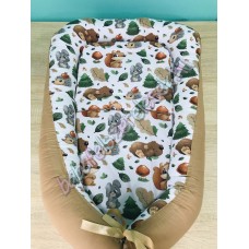 Babafészek - őszi erdei állatos Babafészek - őszi erdei állatos