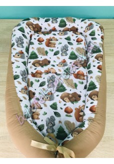 Babafészek - őszi erdei állatos