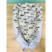 Babafészek - szürke kocsis nyuszis Babafészek - szürke kocsis nyuszis