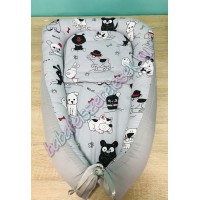 Babafészek - szürke kutyás