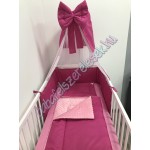 Babaágynemű szett - pink