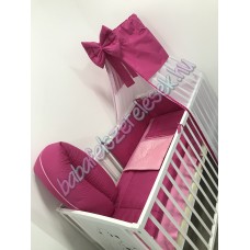 Babaágynemű szett - pink