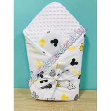 Pihe-puha pólya - sárga mickey fejes