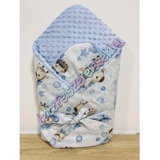 Pihe-puha pólya - kék álom zsiráfos