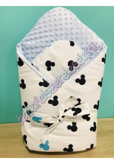 Pihe-puha pólya - kék mickey Pihe-puha pólya - kék mickey