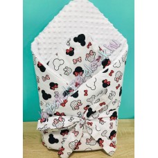 Pihe-puha pólya - piros kicsi minnie fejes Pihe-puha pólya - piros kicsi minnie fejes