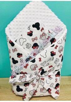 Pihe-puha pólya - piros kicsi minnie fejes Pihe-puha pólya - piros kicsi minnie fejes