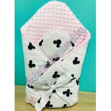 Pihe-puha pólya - rózsaszín mickey