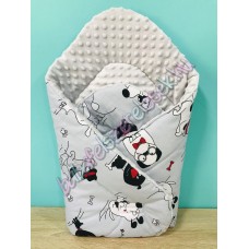 Pihe-puha pólya - szürke kutyás