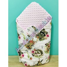 Pihe-puha pólya - erdő állatkái virággal