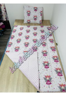 Fehér tündéres prémium ágynemű 