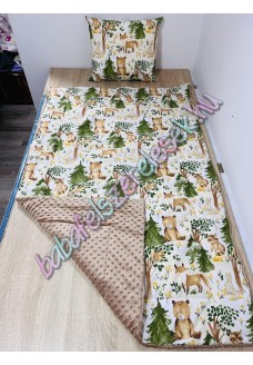 Fenyőfás prémium ágynemű 