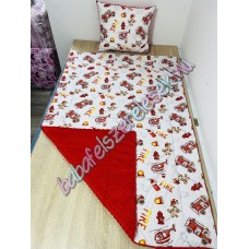 Kutyás-tűzoltós prémium ágynemű 