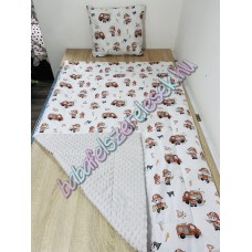 Macis-tűzoltós prémium ágynemű 