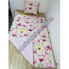 Nagy virágos prémium ágynemű 
