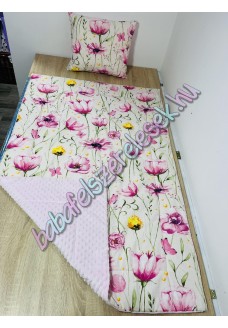 Nagy virágos prémium ágynemű 