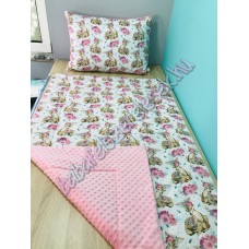 rózsaszín bambis prémium ágynemű 