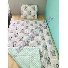 Szürke boy prémium ágynemű 