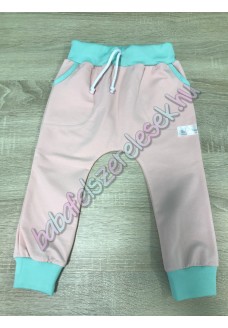 Melegítő nadrág - púder-menta