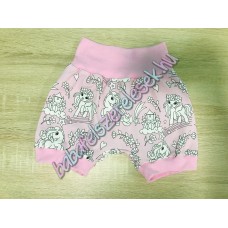 Rövidnadrág - színváltós unikornisos