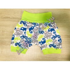 Rövidnadrág - kék-szürke gekkós