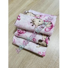 Prémium textil pelenka - rózsaszín álom zsiráfos Prémium textil pelenka - rózsaszín álom zsiráfos