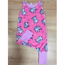 Kamáslis rózsaszín cuki elefántos tipegő hálózsák