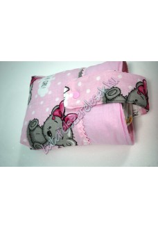 Rózsaszín girl csatos pelenkatároló