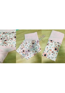 Rózsaszín madaras nyári dupla géz takaró