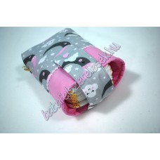 rózsaszín-szürke holdas csatos pelenkatároló