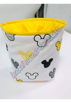 Sárga mickey textil tárolók Sárga mickey textil tárolók