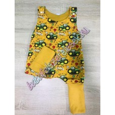 Tavaszi hálózsák - sárga traktoros