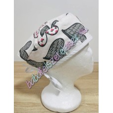 Műtős sapka - szivecskés