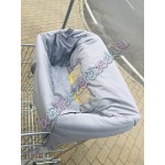 Szürke bevásárlókocsi huzat