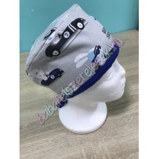 Műtős sapka - szürke kocsis nyuszis