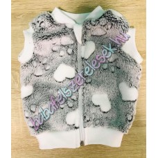 Szürke mancsos wellsoft mellény 