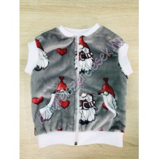 Szürke manós wellsoft mellény 