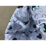 Szürke-menta minnie fejes bevásárlókocsi huzat Szürke-menta minnie fejes bevásárlókocsi huzat