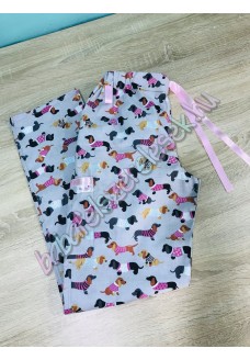 Szürke tacskós orvosi nadrág