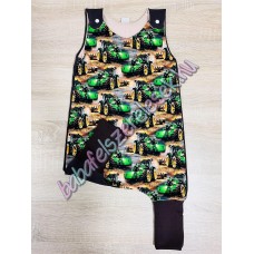 Tavaszi hálózsák - barna traktoros