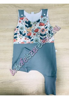 Kombinált zsálya-színes virágos prémium hálózsák