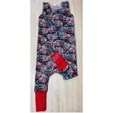 Tavaszi hálózsák - piros tűzoltós