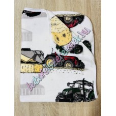 70X90 Traktoros - pihe-puha pléd