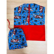 Tűzoltós kombinált - Ovizsák+Tornazsák