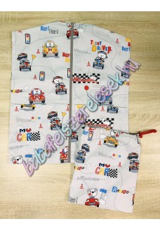 Versenyautós - ovizsák+tornazsák