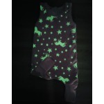 Kamáslis rózsaszín világítós unikornisos tipegő hálózsák