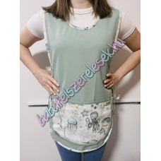 Zsálya lapköpeny – zöld tengeres