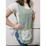 Zsálya lapköpeny – zöld tengeres